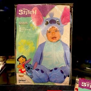 Stitch baby costume